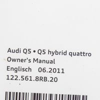 Audi Q5 SQ5 Vartotojo instrukcija 