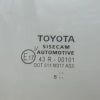 Toyota C-HR Vitre de fenêtre porte arrière 43R00101