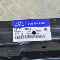 Hyundai Tucson TL Viršutinė dalis radiatorių panelės (televizoriaus) 64101D7001