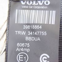 Volvo XC60 Takaistuimen turvavyö 39818864
