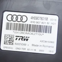 Audi A7 S7 4G Centralina/modulo EMF freno posteriore 4H0907801M