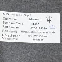 Maserati Ghibli Garniture latérale de console centrale arrière 670019508