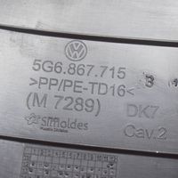 Volkswagen Golf VII Osłona tylna tunelu środkowego 5G6867715B