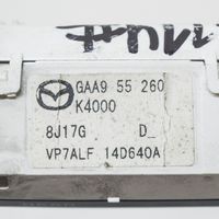 Mazda 6 Matkustajan turvatyynyn on-off-kytkin GAA955260