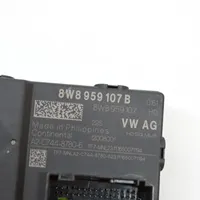 Audi A5 Sterownik / Moduł elektrycznej klapy tylnej / bagażnika 8W8959107B