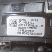 Volkswagen Golf VIII Bague collectrice/contacteur tournant airbag (bague SRS) 10518309
