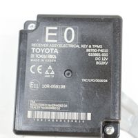 Toyota C-HR Centralina/modulo keyless go 897B0F4010