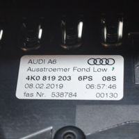 Audi A7 S7 4K8 Kita centrinė konsolės (tunelio) detalė 4K0863915