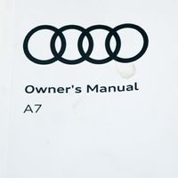 Audi A7 S7 4K8 Manuel de l'utilisateur 4K8012720AD