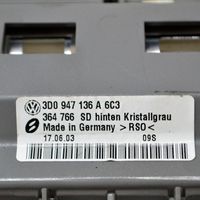 Volkswagen Phaeton Etuistuimen valo 3D0947136A
