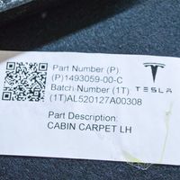 Tesla Model Y Takaistuintilan tekstiilimatto 149305900C