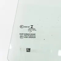 Opel Grandland X Rear door window glass 43R000929