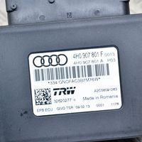 Audi A6 C7 Unité de contrôle, module EMF frein arrière 4H0907801F