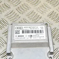 Audi A6 C7 Turvatyynyn ohjainlaite/moduuli 4G0907637H