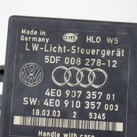 Audi A8 S8 D3 4E Šviesų modulis 5DF00827812
