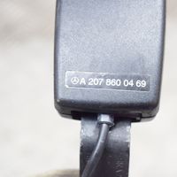 Mercedes-Benz E A207 Klamra tylnego pasa bezpieczeństwa A2078600469