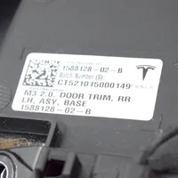 Tesla Model 3 Garniture panneau de porte arrière 158812802B