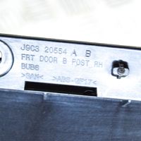 Jaguar E-Pace Rivestimento modanatura del vetro della portiera anteriore J9C320554AB
