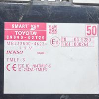 Toyota Auris 150 Moduł / Sterownik systemu uruchamiania bezkluczykowego 8999002120