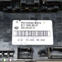 Mercedes-Benz E W211 Releen moduulikiinnike 2115455601