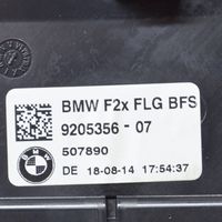 BMW 1 F20 F21 Dysze / Kratki nawiewu deski rozdzielczej 9205356