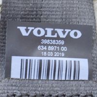 Volvo XC60 Takaistuimen turvavyö 39838359
