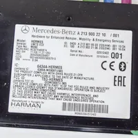 Mercedes-Benz E W213 Bluetoothin ohjainlaite/moduuli A2139022106