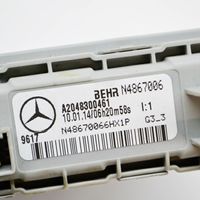 Mercedes-Benz E A207 Sähköinen ohjaamon lämmittimen säteilylämmitin N4867006