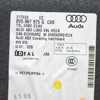 Audi A3 S3 8V Poszycie / Tapicerka tylnej klapy bagażnika 8V5867975G