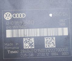 Volkswagen Touareg II Module de commande de siège 4H0959760D