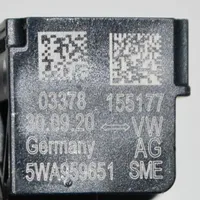 Volkswagen Golf VIII Sensore d’urto/d'impatto apertura airbag 5WA959651