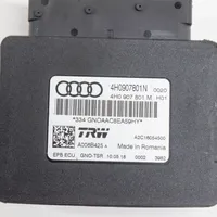 Audi A6 Allroad C6 Unité de contrôle, module EMF frein arrière 4H0907801N