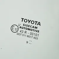 Toyota C-HR Vitre de fenêtre porte arrière 43R00101