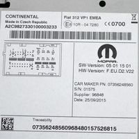 Fiat 500 Panel / Radioodtwarzacz CD/DVD/GPS 07356248560