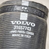 Volvo XC60 Tube d'admission de tuyau de refroidisseur intermédiaire 31657743