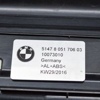 BMW 6 F12 F13 Kynnysverhoilusarja (sisä) 8051705