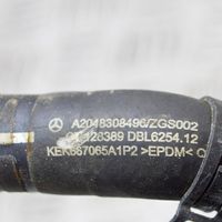 Mercedes-Benz E A207 Tubo flessibile del liquido di raffreddamento del motore A2048308496