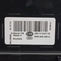 Audi A4 S4 B9 Luci posteriori del portellone del bagagliaio 8W5945093A