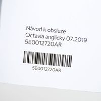 Skoda Octavia Mk3 (5E) Käyttöopas 5E0012720AR