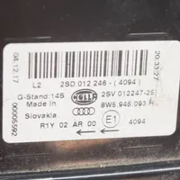 Audi A4 S4 B9 Lampy tylnej klapy bagażnika 2SV01224725