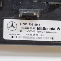 Mercedes-Benz EQC Sisätuulettimen ohjauskytkin A2059054917