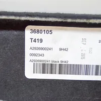 Mercedes-Benz GLE (W166 - C292) Revestimiento lateral del maletero/compartimento de carga A2926900241