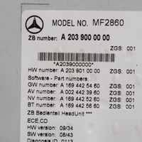 Mercedes-Benz CLC CL203 Panel / Radioodtwarzacz CD/DVD/GPS 