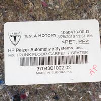 Tesla Model X Revestimiento de alfombra del suelo del maletero/compartimento de carga 105047300D