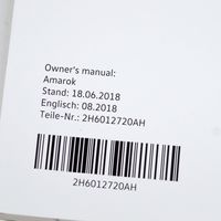 Volkswagen Amarok User manual 2H6012720AH
