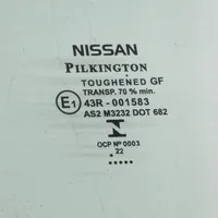Nissan Leaf II (ZE1) Takaoven ikkunalasi 43R001583