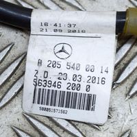 Mercedes-Benz C W205 Kiti laidai/ instaliacija A2055400014