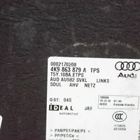Audi A6 S6 C8 4K Tavaratilan/takakontin alempi sivuverhoilu 4K9863879A