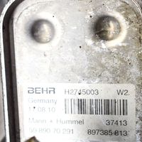 Opel Astra J Coperchio del filtro dell’olio 897385813