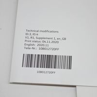 Volkswagen ID.4 Instrukcja obsługi 10A012788